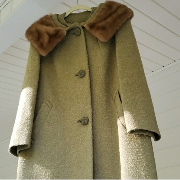 Ricemor Jackets & Blazers - Vintage Green Coat Size Large